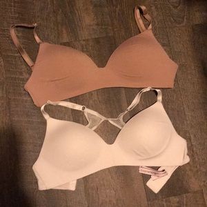 Two Victoria’s Secret bras